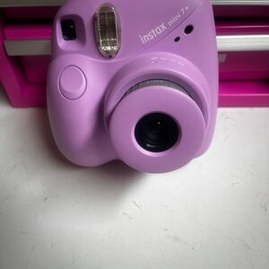 Instax Mini 7+ Instant Camera in Purple